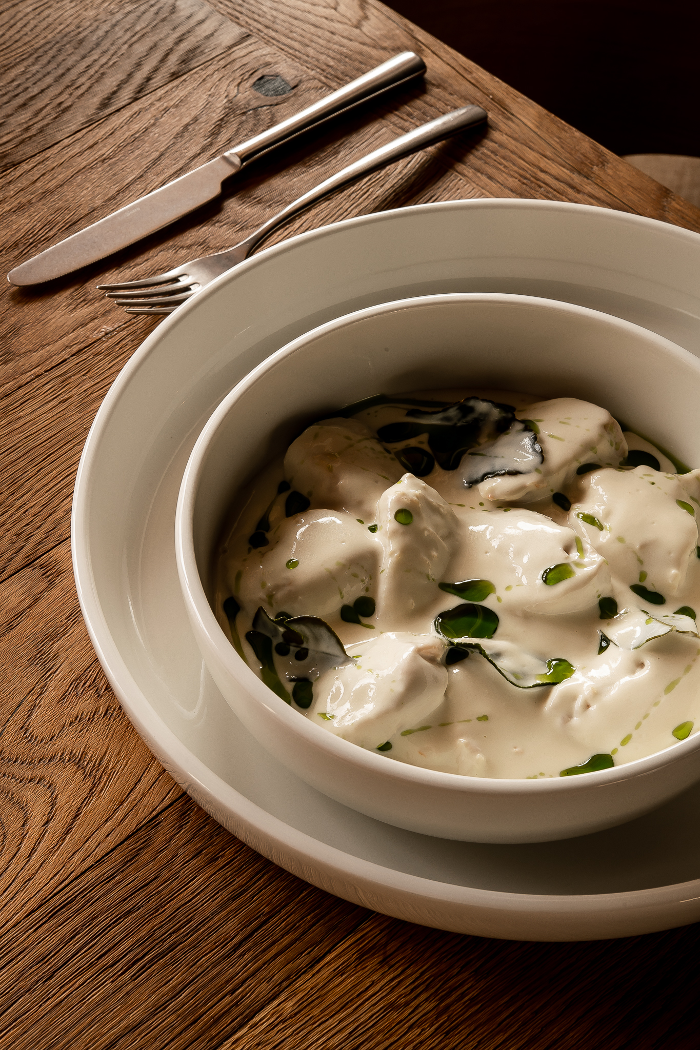 Perliczka w śmietanie